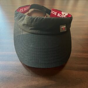 Joe Boxer Golf Strapback Sun Visor Cap Black One Size Adjustable Pre Owned